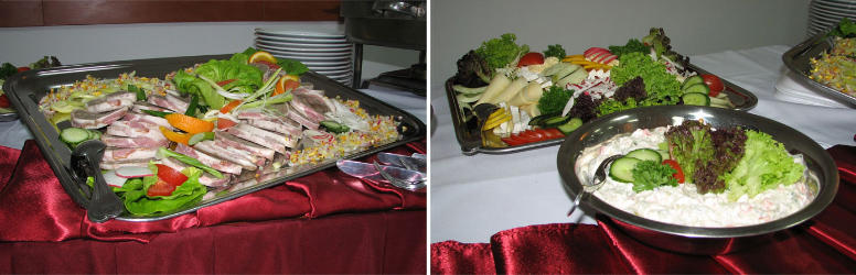 A Hotel Kristály étterme Hajdúszoboszlón